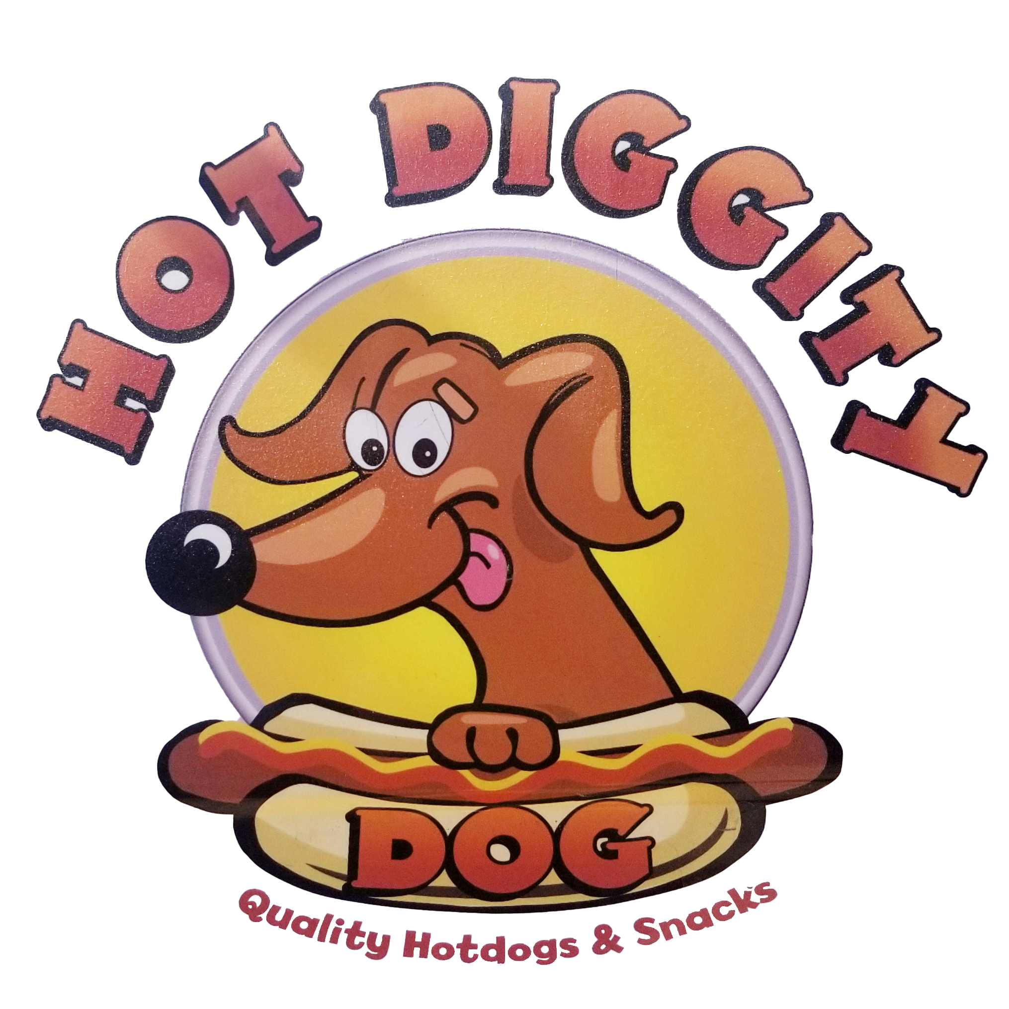 hot doggity dog food truck logo